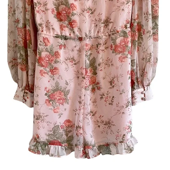 Rachel Parcell Pink Frosty Sophia Romper - Picture 7 of 8